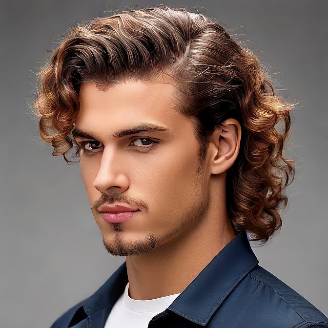 Curly Mullet
