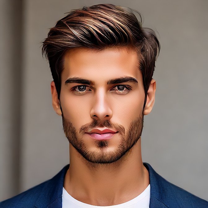 medium-length hair