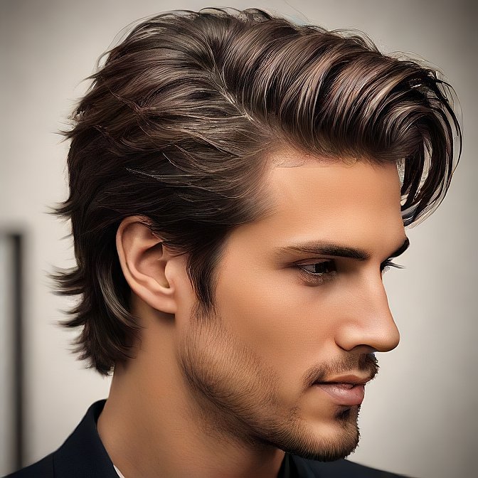 medium-length hair
