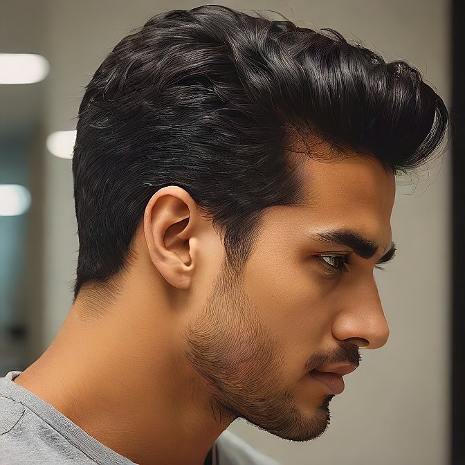 medium-length hair