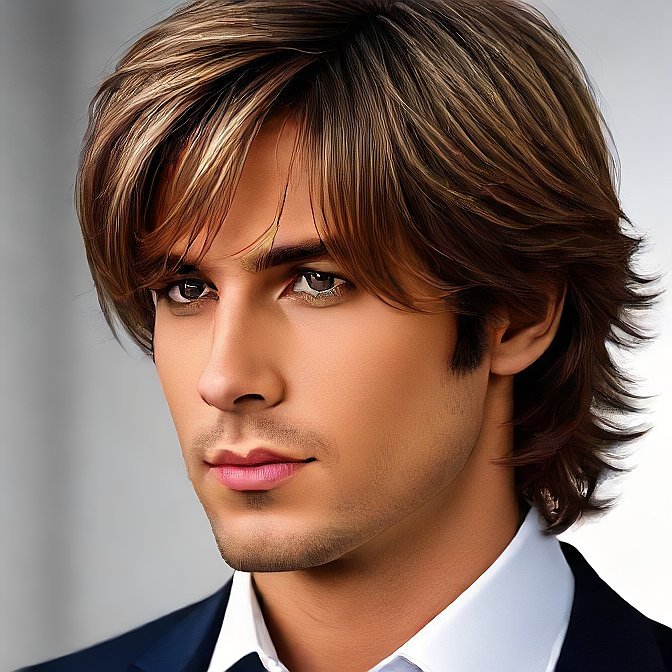 Trim Layered Hair