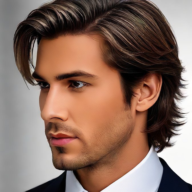 Trim Layered Hair
