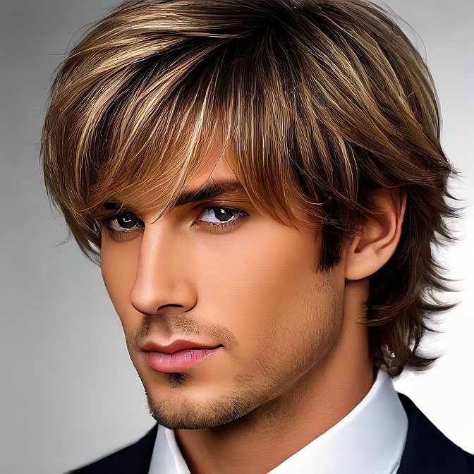 Trim Layered Hair