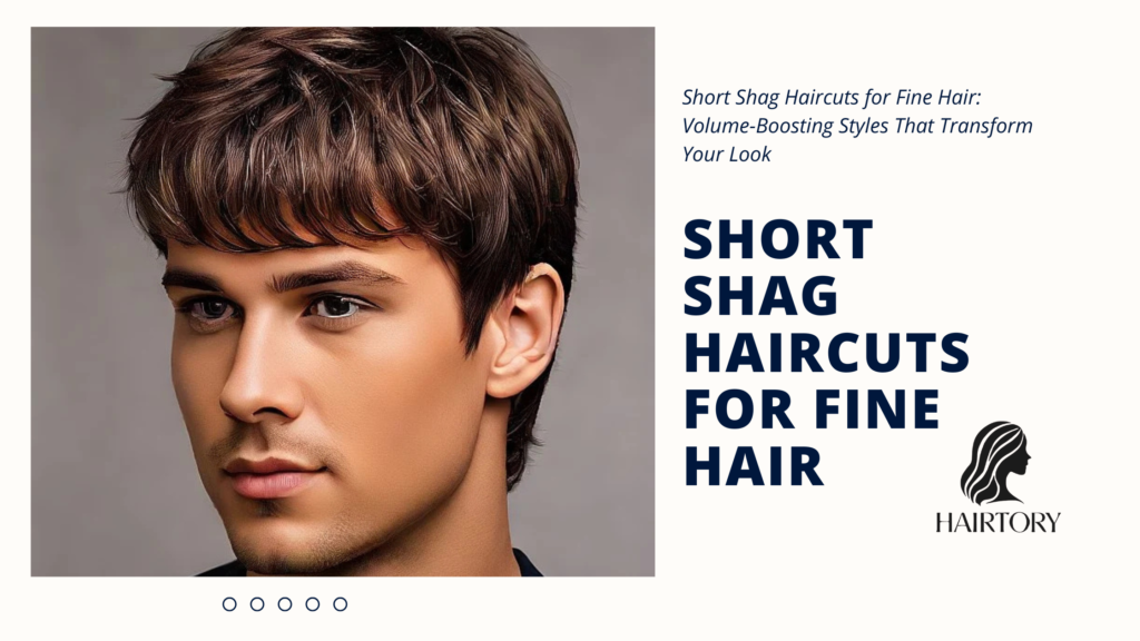 Short Shag Haircuts for Fine Hair: Volume-Boosting Styles That Transform Your Look