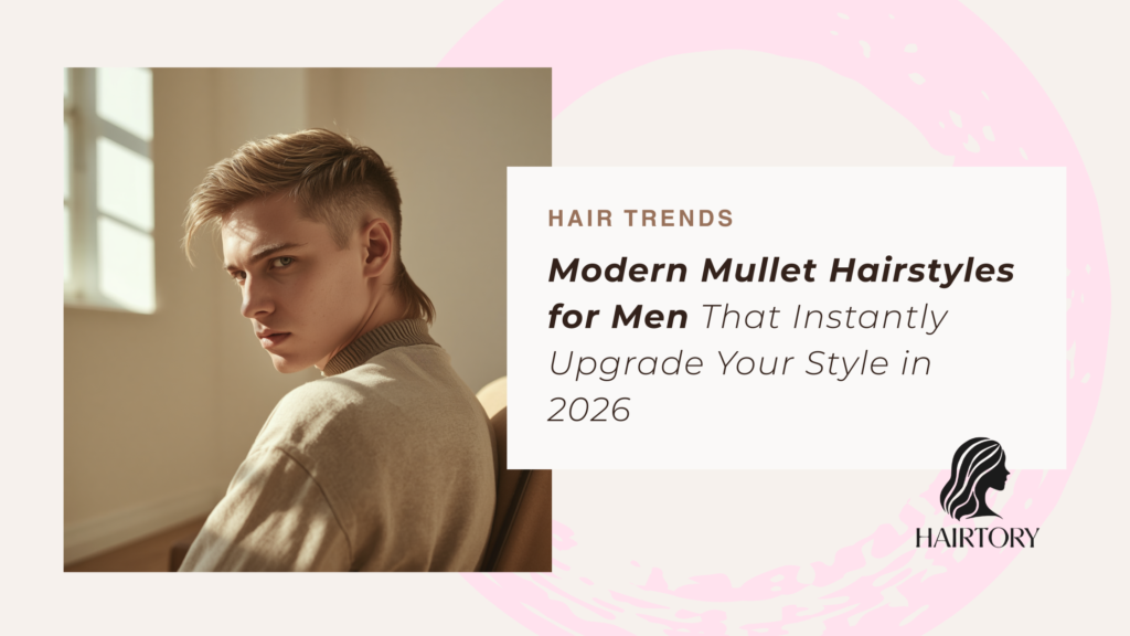 Modern Mullet Hairstyles for Men That Instantly Upgrade Your Style in 2026