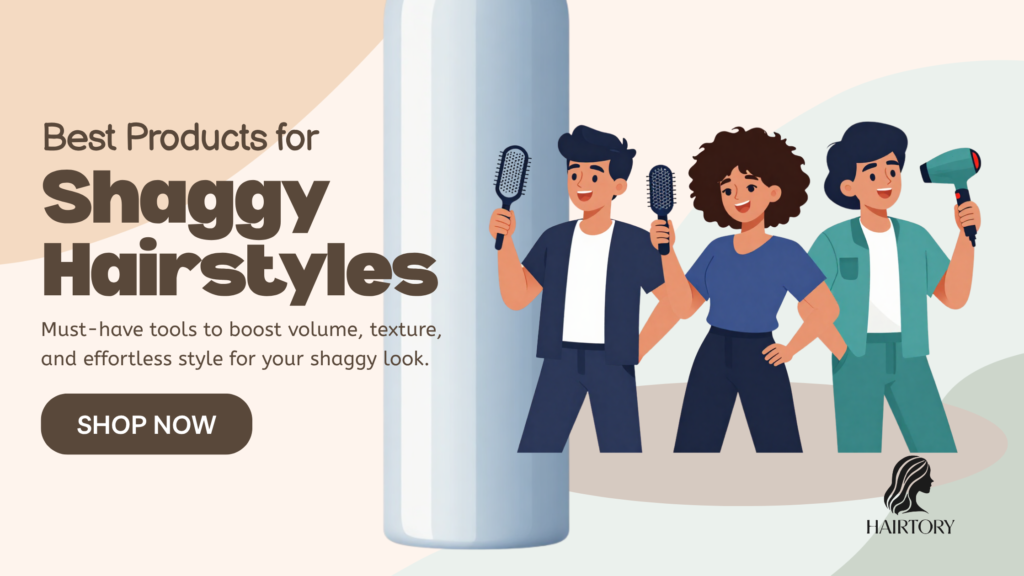 Best Products for Shaggy Hairstyles: Must-Have Tools to Boost Volume & Style