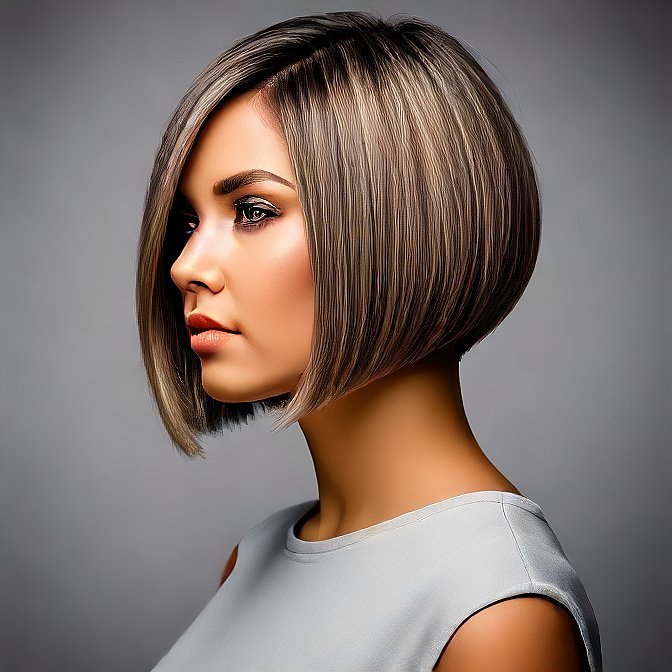 Asymmetrical Bob Haircuts