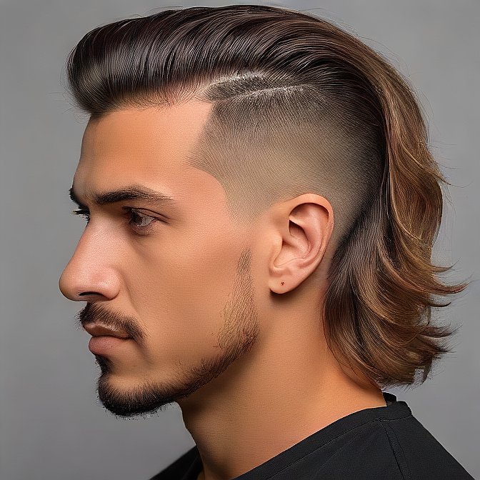 modern mullet